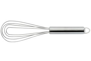 Fouet plat Cristel POC en acier inoxydable 25cm