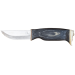 Couteau Arctic Legend Hunter's Knife AL965 artisanal lame 9cm manche en bois teinté noir + étui en cuir
