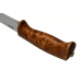 Couteau Helle Gaupe H310 lame en acier inox 10,7cm manche en bois de bouleau + étui en cuir