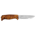Couteau Helle Gaupe H310 lame en acier inox 10,7cm manche en bois de bouleau + étui en cuir