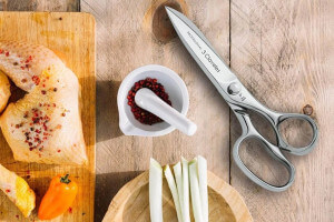 Ciseaux de cuisine 3 Claveles Prof-Class acier inoxydable 24,5cm