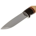 Couteau Helle Harding H099 lame 10cm manche en bouleau et en chêne avec cuir + étui en cuir