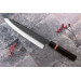 Couteau de chef 24cm japonais artisanal Yuzo Black SLD ébène et cognassier