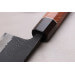 Couteau gyuto 24cm japonais artisanal Masashi Yamamoto BS1 Black Nashiji