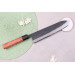 Couteau gyuto 24cm japonais artisanal Masashi Yamamoto BS1 Black Nashiji