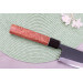 Couteau gyuto 24cm japonais artisanal Masashi Yamamoto BS1 Black Nashiji