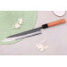 Couteau sujihiki 24cm japonais artisanal Masashi Yamamoto BS1 Black Nashiji