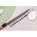Couteau sujihiki 24cm japonais artisanal Masashi Yamamoto BS1 Black Nashiji
