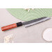 Couteau universel 15cm japonais artisanal Masashi Yamamoto BS1 Black Nashiji