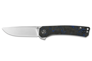 Couteau pliant QSP Osprey Shredded 139G1 manche G10 gris et bleu 10,8cm