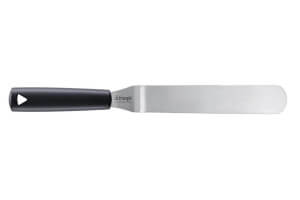 Longue spatule professionnelle Triangle coudée flexible manche en green grip