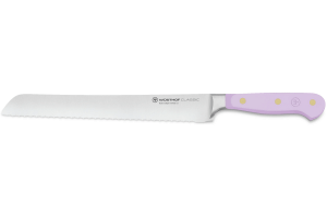 Couteau à pain Wusthof Classic Colour Purple Yam forgé lame micro-dentelée 23cm
