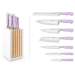Bloc de 7 couteaux Wusthof Classic Colour Purple Yam forgés