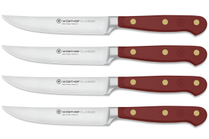 Set de 4 couteaux à steak Wusthof Classic Colour Tasty Sumac forgés lame 12cm