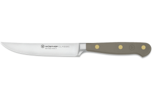 Couteau à steak Wusthof Classic Colour Velvet Oyster forgé lame 12cm