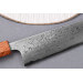 Couteau de chef 21cm japonais artisanal Toshihiro Wakui Aogami 2 damas laminé