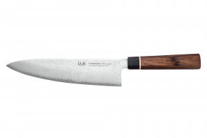 Couteau de chef japonais 20cm Suncraft Senzo Black Damas VG10