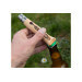 Couteau Opinel traditionnel n°10 lame 10cm virole tournante + tire-bouchon + décapsuleur