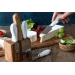 Set d'ustensiles à fromage Artesà avec bloc en bois