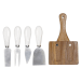 Set d'ustensiles à fromage Artesà avec bloc en bois