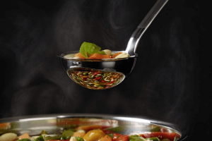 Cuillère à sauce Rösle VS 600 en acier inoxydable