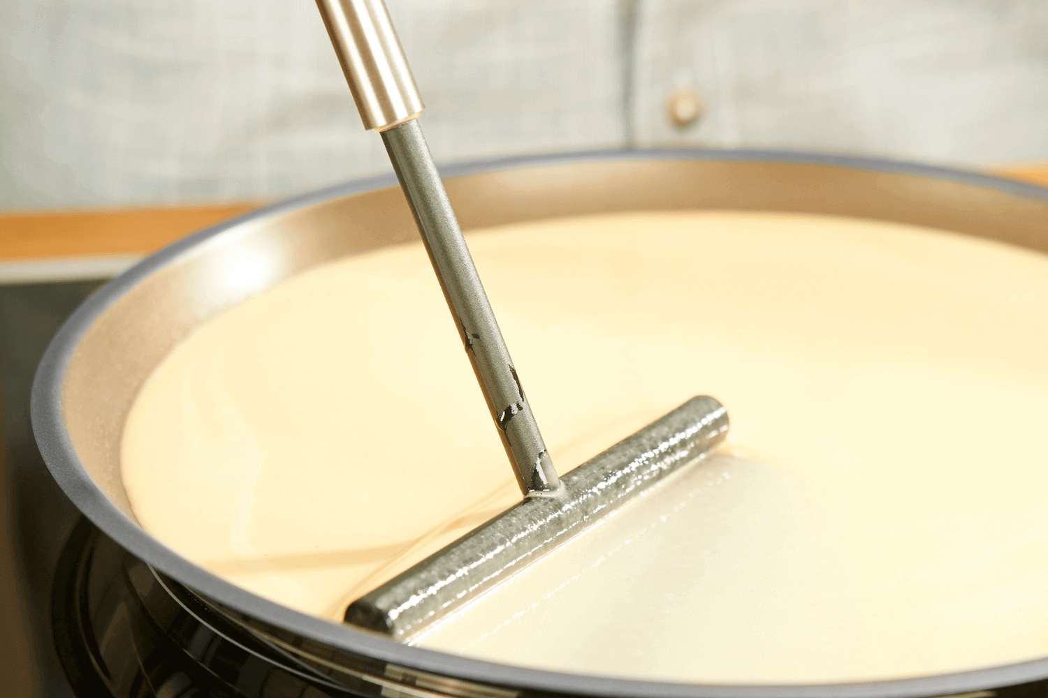 Rösle râteau à crêpe en silicone et acier inox