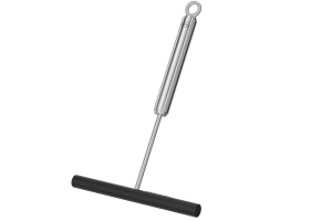 Râteau à crêpes Rösle en silicone et acier inoxydable