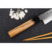 Couteau de chef 21cm japonais Sakai Takayuki Kashi Urushi VG10 damas