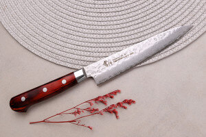 Couteau universel japonais 15cm Sakai Takayuki Damascus Western 33 couches