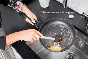 Tête de rechange Rösle pour brosse à vaisselle antibactérienne
