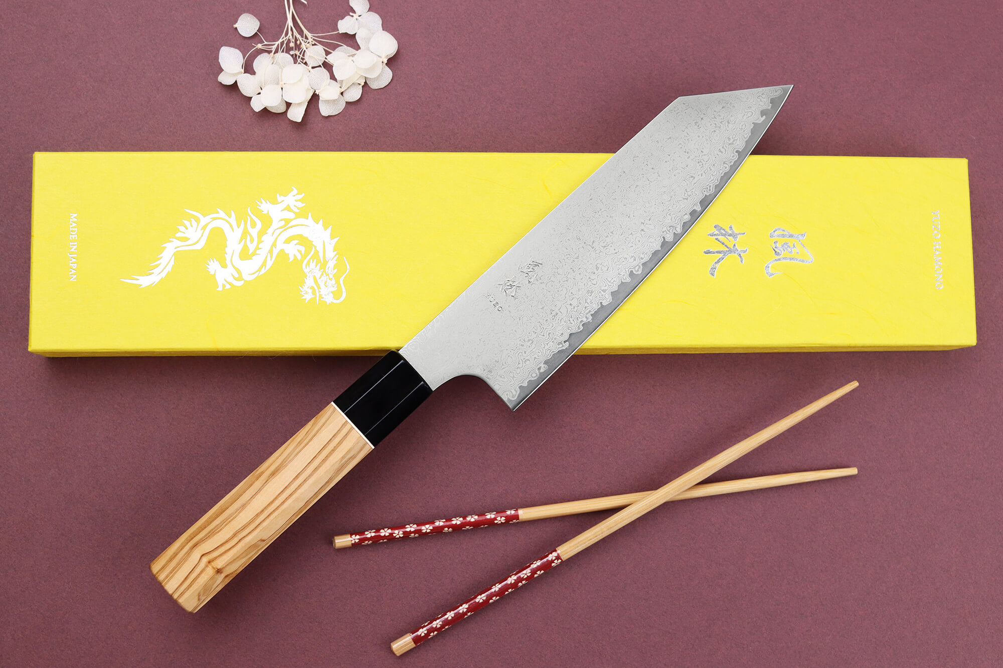 couteau japonais office 9cm, en micarta inox haute résistance, original,  fabrication française