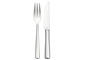 Ménagère 12 couverts à steak Rosle Élegance en acier inoxydable 18/10