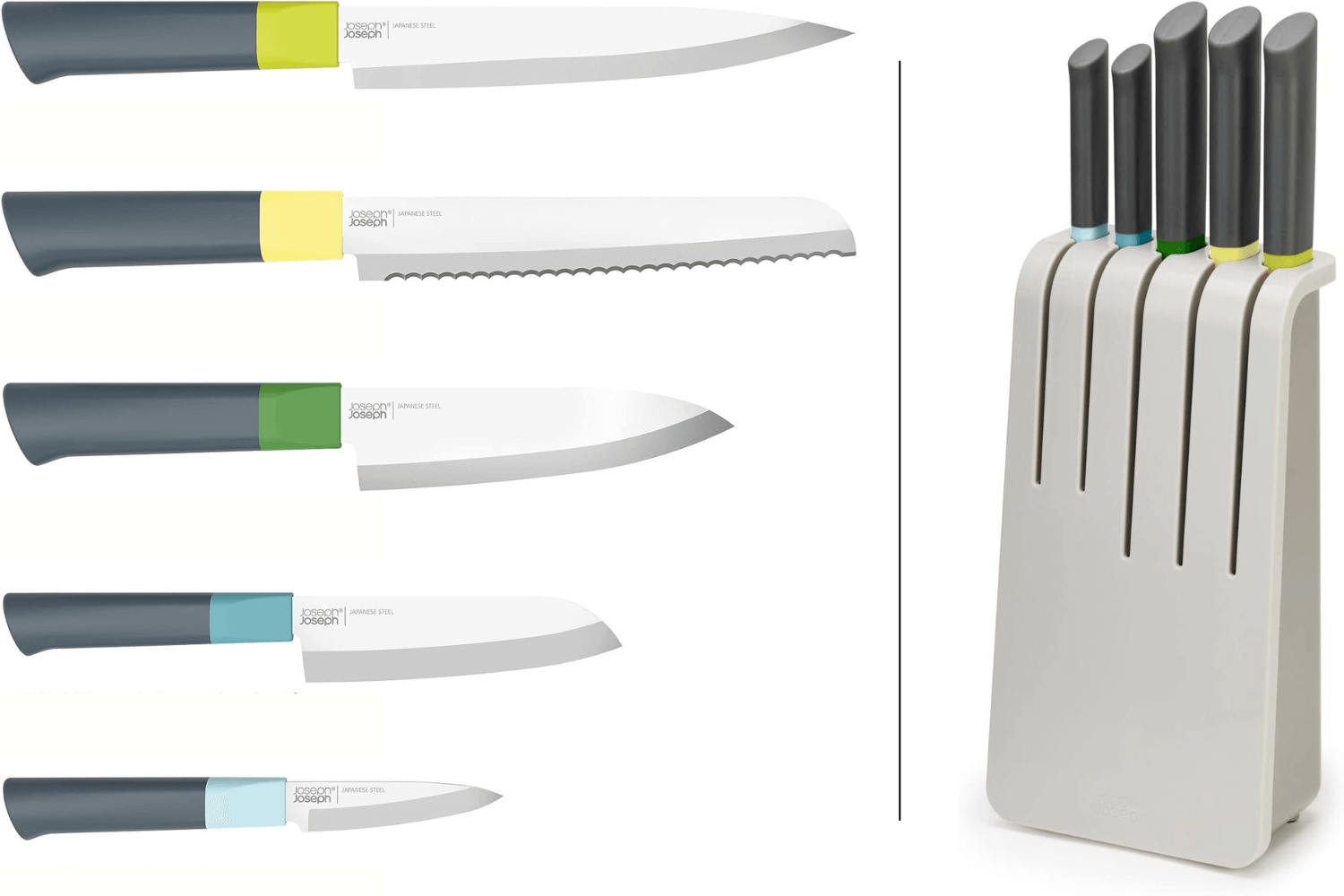 Joseph Joseph - Elevate Rangement des couteaux avec couteaux