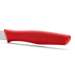 Couteau d'office Arcos Nova lame dentée en acier Nitrum manche rouge 10cm