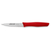 Couteau d'office Arcos Nova lame dentée en acier Nitrum manche rouge 10cm