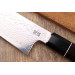 Couteau kiritsuke 21cm japonais artisanal Sukenari ZDP-189 damas manche en ébène