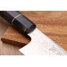 Couteau kiritsuke 21cm japonais artisanal Sukenari ZDP-189 damas manche en ébène