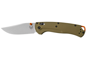 Couteau pliant Benchmade Taggedout 15536 manche G10 vert 11,7cm