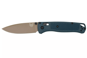 Couteau pliant Benchmade Bugout Crater Blue 535FE-05 manche Grivory bleu 10,7cm