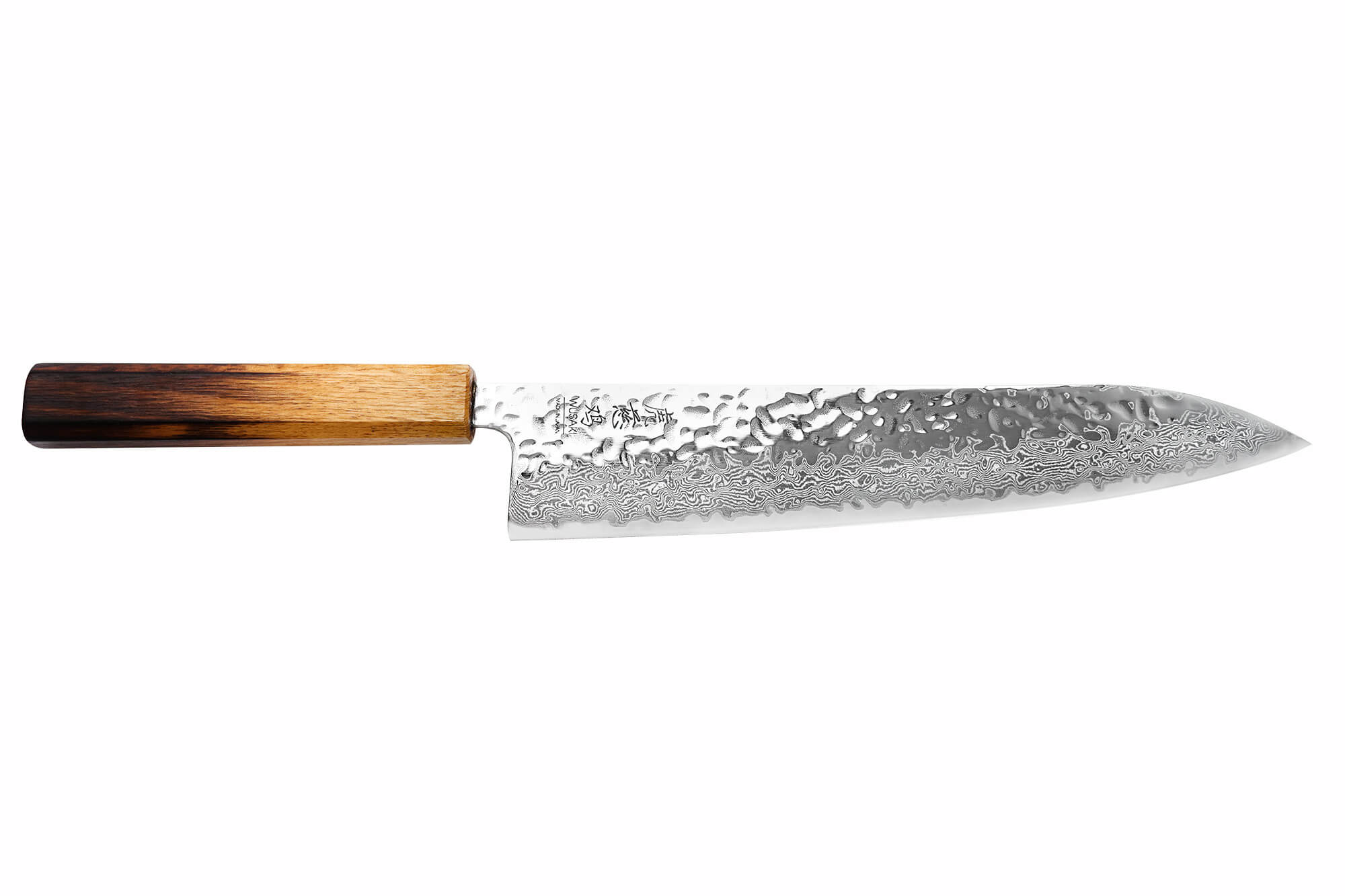 Couteau damassé Wusaki Fujiko 10Cr universel 12cm