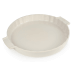 Plat à tarte Peugeot Appolia en céramique écru diamètre 30cm