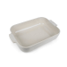 Plat four rectangle Peugeot Appolia en céramique écru 36x23,6x7,5cm