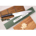 Couteau de chef 24cm japonais artisanal Sukenari ZDP-189 San Maï manche en ébène