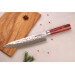 Mallette de 5 couteaux de cuisine Wusaki Pakka X50 manches pakkawood