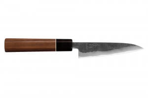 Couteau universel 12cm japonais artisanal Yuzo Black Nashiji