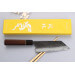 Couteau ko-bunka 13,5cm japonais artisanal Yuzo Black Nashiji