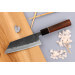 Couteau ko-bunka 13,5cm japonais artisanal Yuzo Black Nashiji