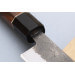 Couteau ko-bunka 13,5cm japonais artisanal Yuzo Black Nashiji