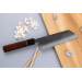 Couteau bunka 16,5cm japonais artisanal Yuzo Black Nashiji