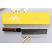 Couteau nakiri 16,5cm japonais artisanal Yuzo Black Nashiji
